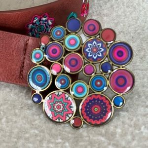 Beautiful Desigual belt. Perfect condition Vegan